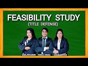 FEASIBILITY STUDY: MAR PASALUBONG CENTER-(Title defense)