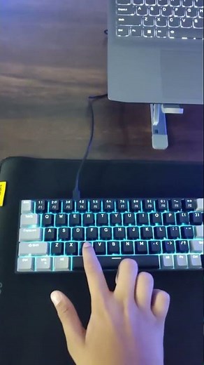 MageGee Portable 60% Mechanical Gaming Keyboard