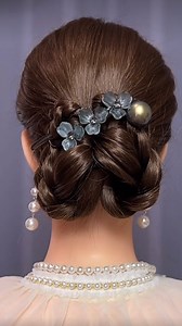 Simple & Beautiful Updo Hairstyles | Easy Step-by-Step Tutorial for a Stunning Look! | Ivy hairclips