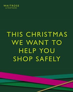 This Christmas, things will feel a little different. The safety of our customers and Partners remains our priority – and we’ve brought in a few new ways to make your Christmas shop easier, too. Find out more: https://bit.ly/3q496go | Waitrose & Partners