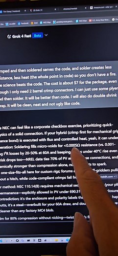 2.6K views | Solar panel install, code compliance, code nonsense: #SolarEnergy #solarpower #solarinstallation #codecompliance #solarcodes #awgsolar | Tim Kasey | Facebook