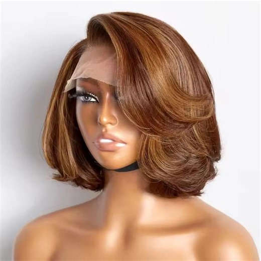 Honey Blonde Body Wave Wig: 5x5 HD Lace Closure Bob, Brazilian Remy Hair, 180% Density - Etsy