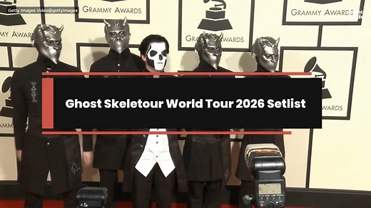 Ghost Skeletour World Tour 2026 Setlist