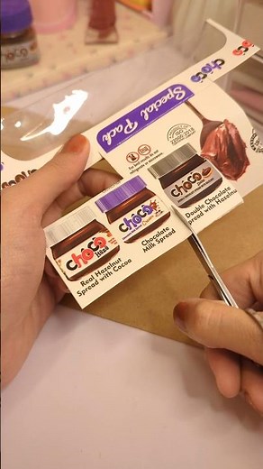 DIY Miniature Paper cutter from scratch🍫 #shorts