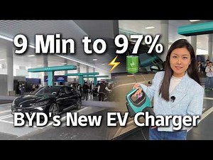 Faster than gas! 9 minutes to 97% with BYD’s insane new charger!