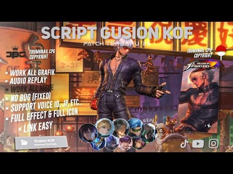 Script Gusion KOF - K' No Password | Full Effect Voice | Terbaru