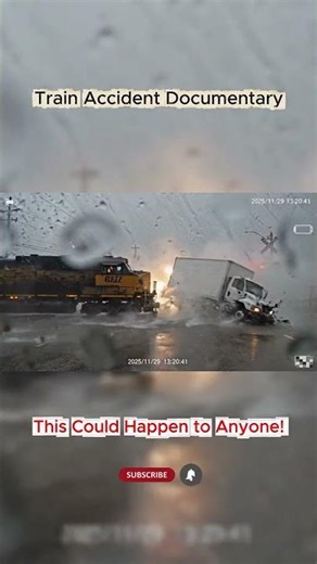 This Train Crash Was Caught on Camera… Shocking!
