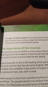 As signs of God's power: Jesus performed miracl had already com... | Filo