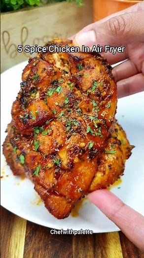 Only 5 Spice Chicken Breast Recipe In Air Fryer !
