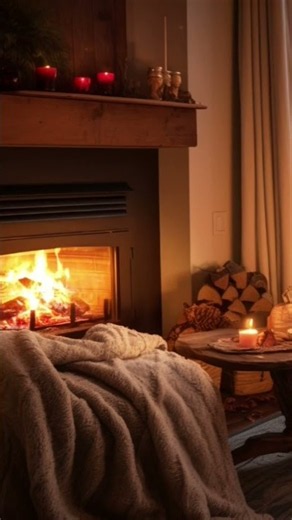 🔥 Feu de Cheminée Relaxant 10 Minutes | Ambiance Cosy d'Automne 🍂🔥