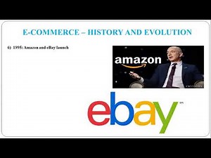 1- E-commerce - History and Evolution
