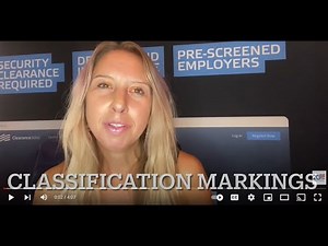 Understanding Classification Markings