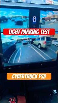 Can Tesla’s Cybertruck Self Park in Tight Parking Spots? Watch This!
