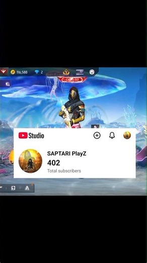 thanks for 400 sub guys #freefire #freefireshorts #foryou