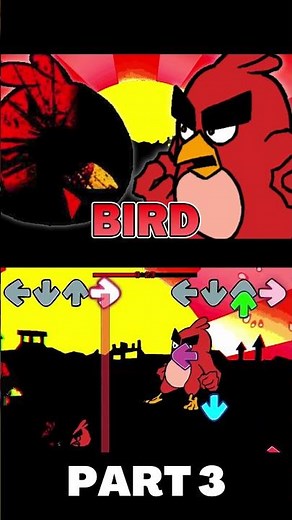 bird mod (PART 3) (Crimson Awakening) (FNF MOD) #shorts