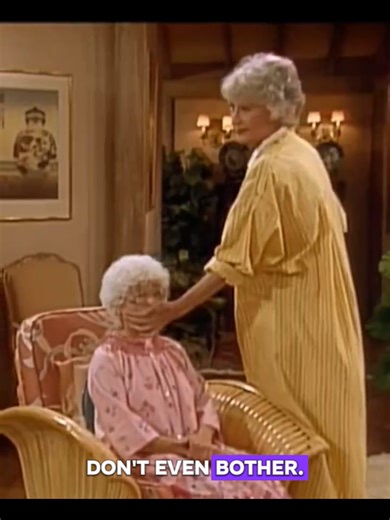 Dorothy Silences Sophia: Funniest Moments from The Golden Girls