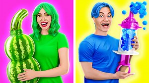 155K views · 2.2K reactions | Green vs blue food challenge || yummy food & candy hacks by 123go! Challenge | 123 GO Challenge | Facebook