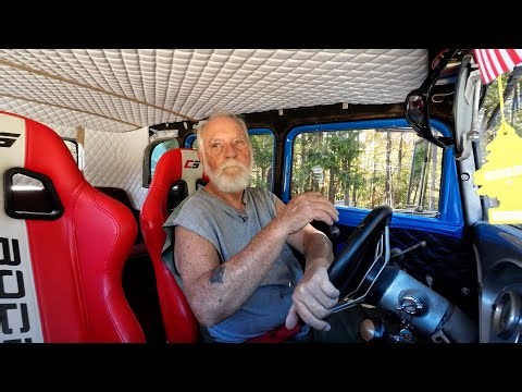 Test Drivng Door panels on the 32 Studebaker