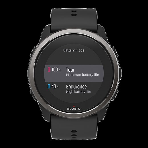 Suunto 5 Peak Black – Lightweight multisport watch for training, exploring and wellbeing