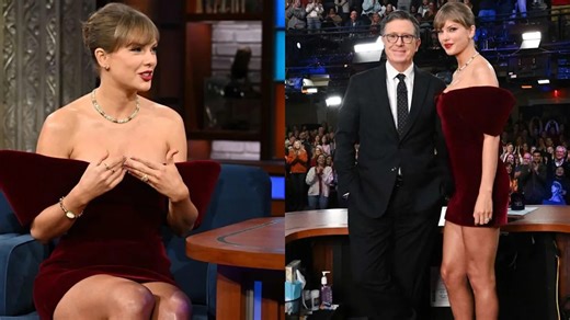 Taylor Swift Opens Up About Love, Career, and Her Biggest Critics on Stephen Colbert