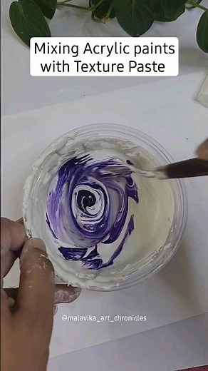🎨 Mixing Acrylic Paints in Texture Paste: A Guide to Creating Stunning Textured Art #textureart