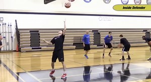 Here's a lay up drill to help you stay focused on the rim with your head up. Finish with your eyes! | Breakthrough Basketball