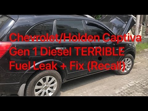 Chevrolet/Holden Captiva Gen 1 Diesel TERRIBLE Fuel Leak + Fix (Recall)