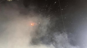 Sky Shot Firecracker Sky Video On Stock Footage Video (100% Royalty-free) 3629828385 | Shutterstock