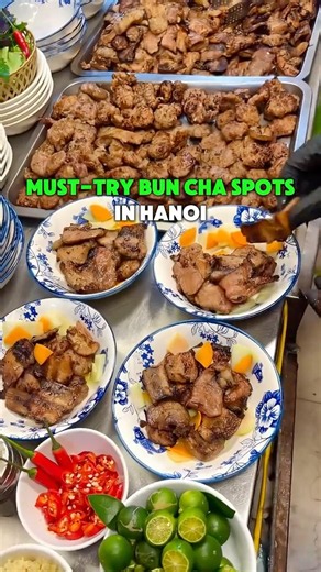 Must-Try Bun Cha Spots In Hanoi You Can't Miss! 🇻🇳 #shorts