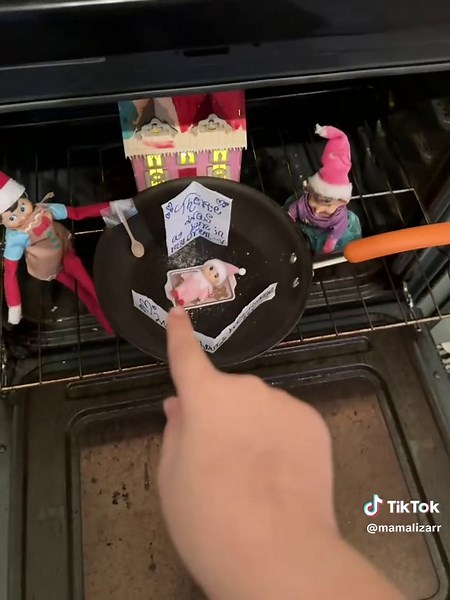 Our elf on the shelf was pregnant 🤭 #creatorsearchinsights #elfontheshelf #elfontheshelfideas #christmas #elffamily #elfontheshelfadventures #elfontheshelfchallenge