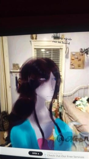 I draw Nicole yippee#yes #ibispaintx#imbored