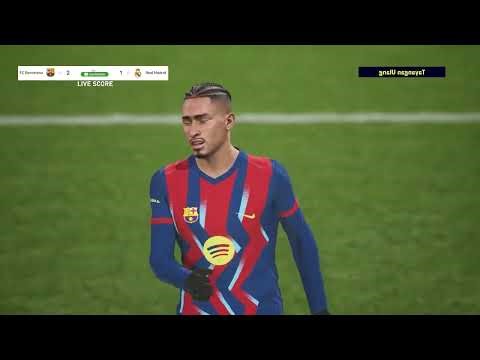 🔴 بث مباشر مباراة ريال مدريد وبرشلونة اليوم - VIDEO GAME SIMULATION