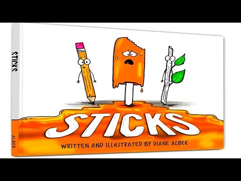 Kids Book Read Aloud: Sticks Read Aloud Story Book by Diane Alber
