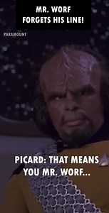 Worf isn't so bright after all 😂 | Star Trek Rocks My World