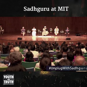 1.1M views · 10K reactions | During this conversation at MIT on "Health, Integrative Medicine, Yoga & Ayurveda", Dr. John Denninger asks Sadhguru how traditional Indian culture can help US achieve a culture of health. Despite being the most affluent nation, Sadhguru explains, the people of the US are still struggling because we keep raising the bar for survival. | Sadhguru | Facebook