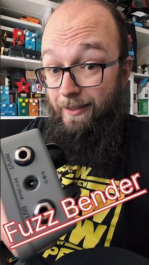 Behringer Fuzz Bender in 20 seconds! #behringer #fuzz #fuzzbender #tonebender