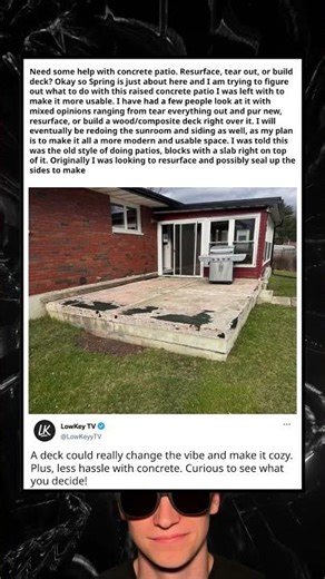 Concrete Patio Dilemma