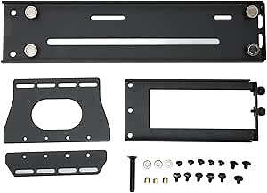 GPU Support Bracket, Vertical GPU Mount PCI E 3.0 X16 Graphics Card VGA Support Bracket Holder with Pretty Lighting, Adjustable Bracket for ATX PC Case (26 * 6.2 * 12.8 cm)