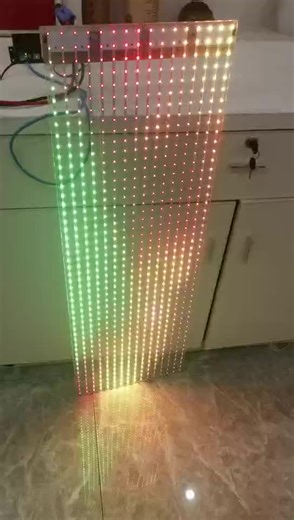 Transparent Crystal Film Screen Led Display Transparent Led Film