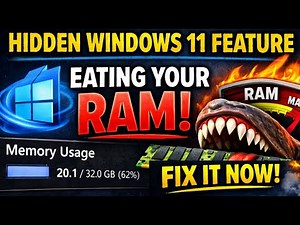 This Hidden Windows 11 Feature Is Eating Your RAM Fix It Now!