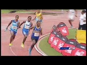 Coke games Jnr boys 4x400m finals 2018