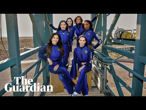 Katy Perry and Lauren Sánchez blast off to space on Blue Origin rocket – watch live