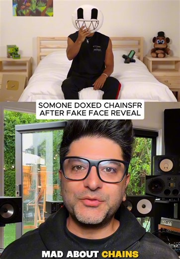 Somebody exposed chainsfr after fake face reveal #chainsfr #FaceReveal #ForYouPage