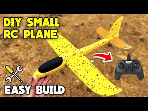 DIY Small RC Plane Easy Build
