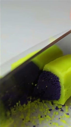 Why is the clay purple inside?