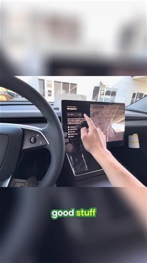 This NEW Car is SICK: Amazing Interface & FSD! #shorts