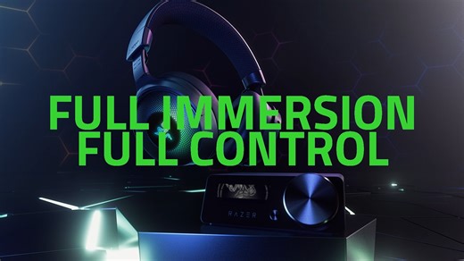 22K views · 64 reactions | Ultimate control meets ultimate immersion. Introducing the Razer Kraken V4 Pro: Take control with the OLED Control Hub, experience games like never before with Sensa HD Haptics, and connect effortlessly to all your devices with 4 modes of connectivity. https://rzr.to/Razer-Kraken-V4-Pro | Razer | Facebook