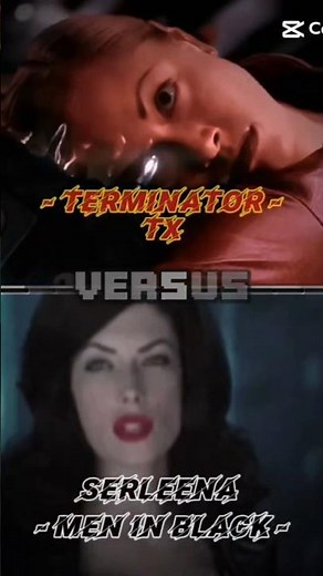 T-X vs Serleena #meninblack #terminator #scifi