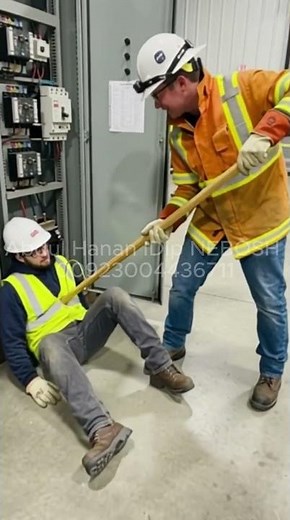 What to do if a worker gets an electric shock: