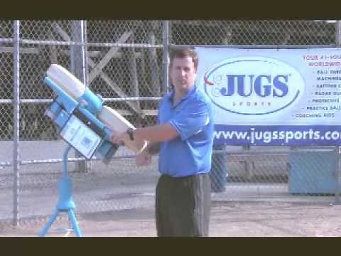 Curveball Pitching Machine Maintenance Video Featuring the JUGS Curveball Pitching Machine